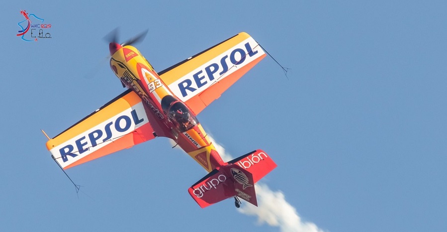 Cástor Fantoba subcampéon del Mundo de Vuelo Acrobático Freestyle 2019